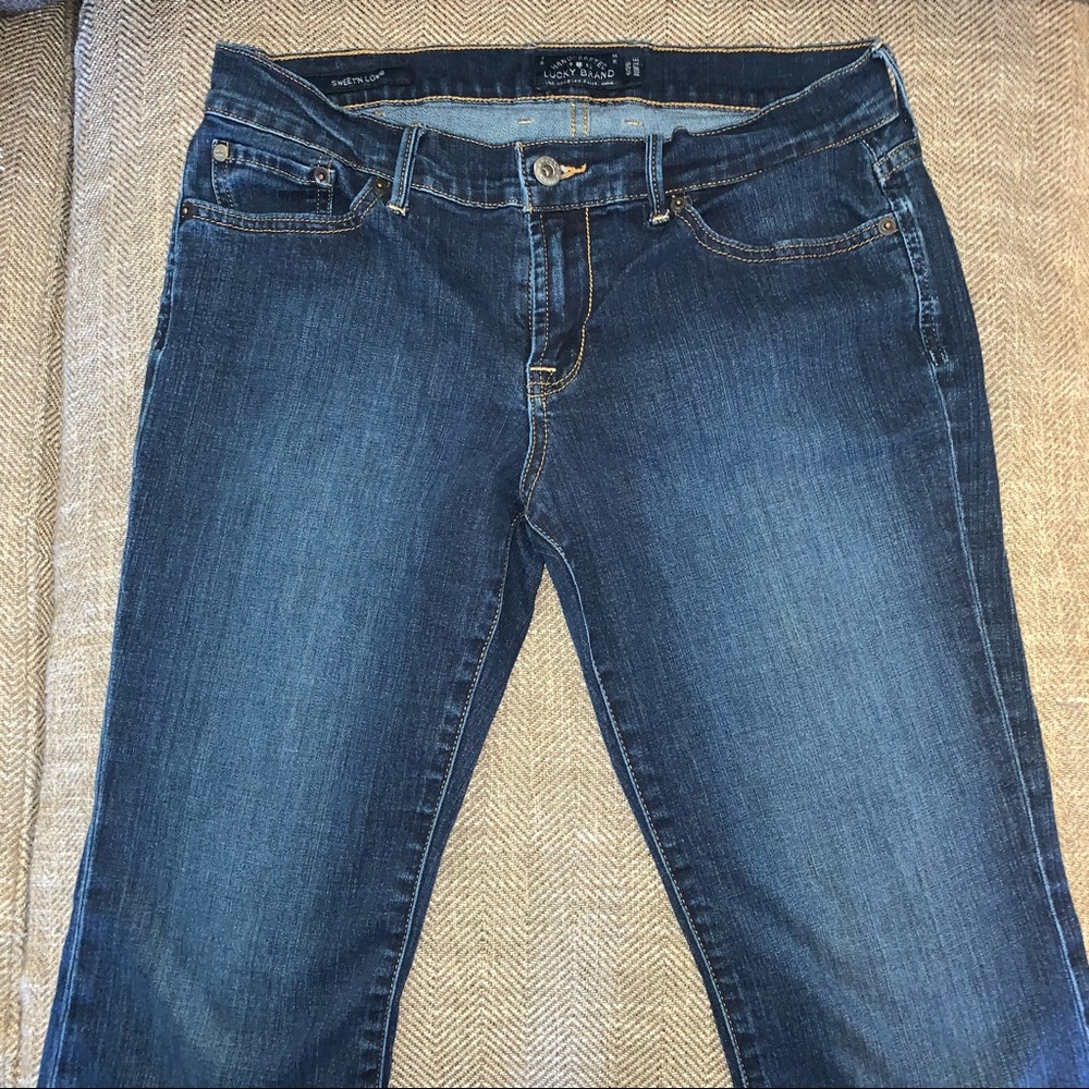 EUC Lucky Brand Sweet & Low Ankle Jeans Size 28.